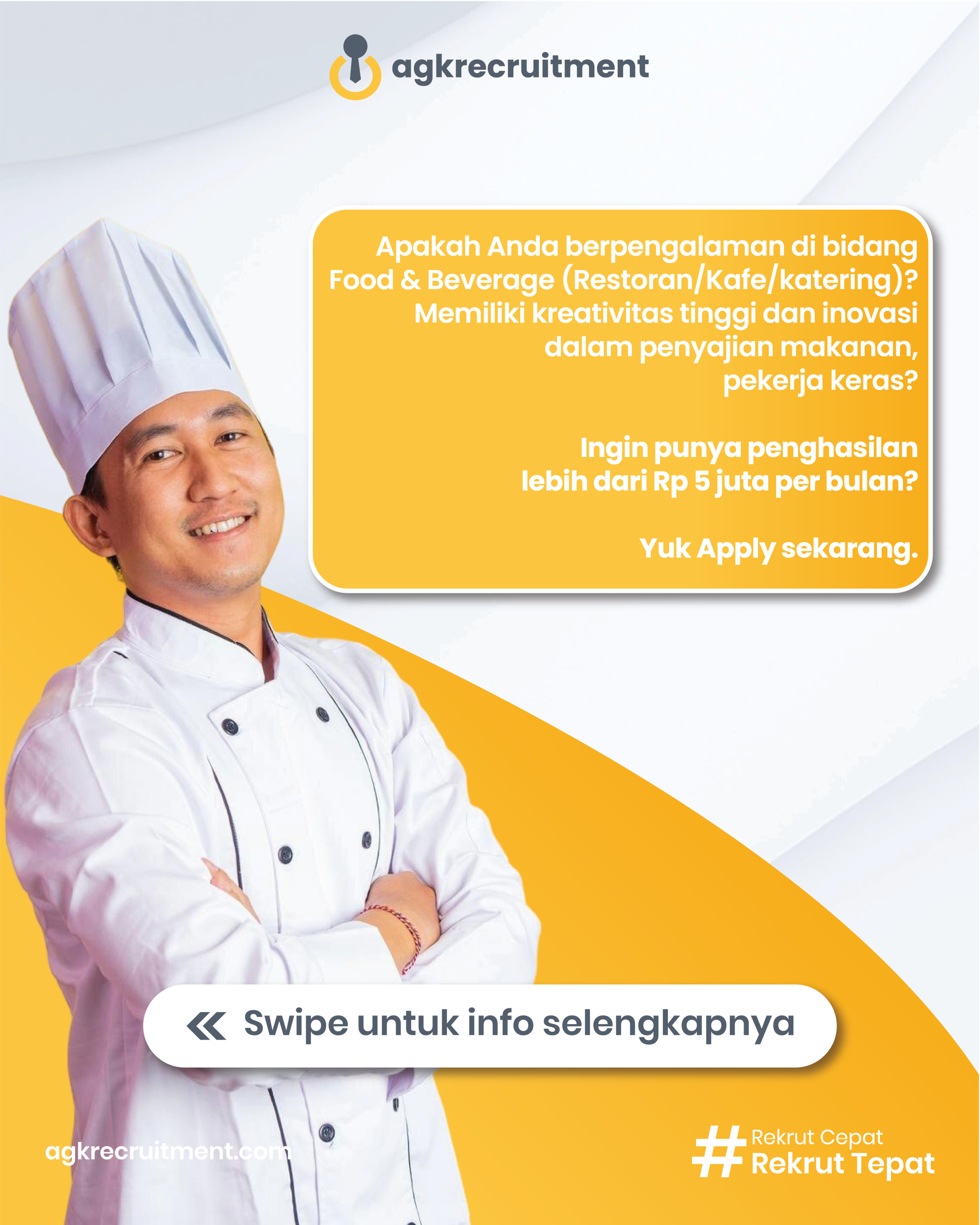 Lowongan Kerja_Senior Cook
