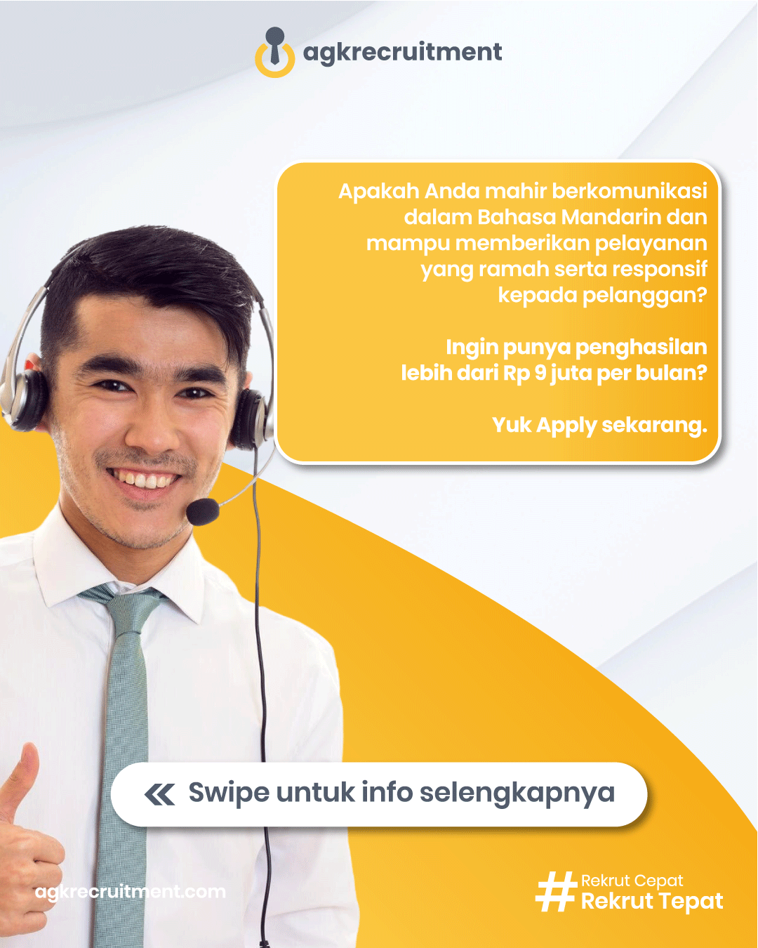 Lowongan-Kerja_CS Mandarin Speaker