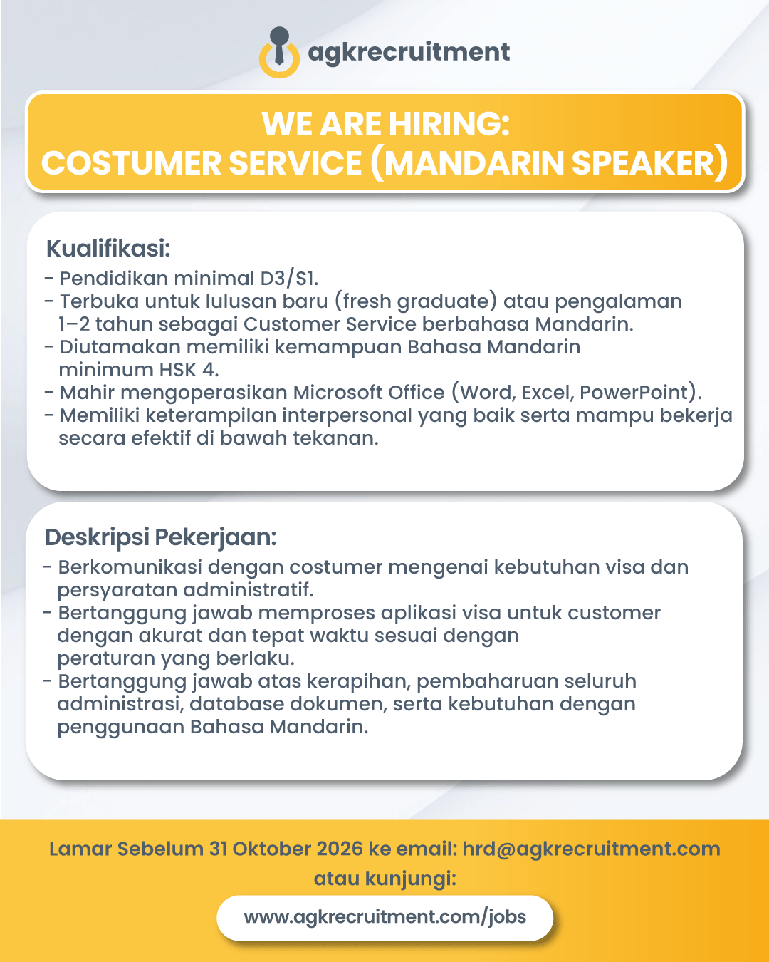 Lowongan-Kerja_CS Mandarin Speaker